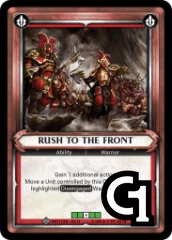 Rush to the Front - Foil